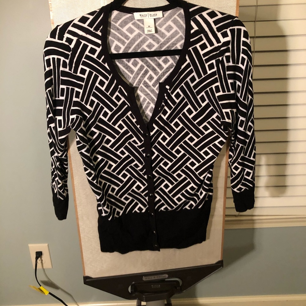 WHite House Black Market Cardigan